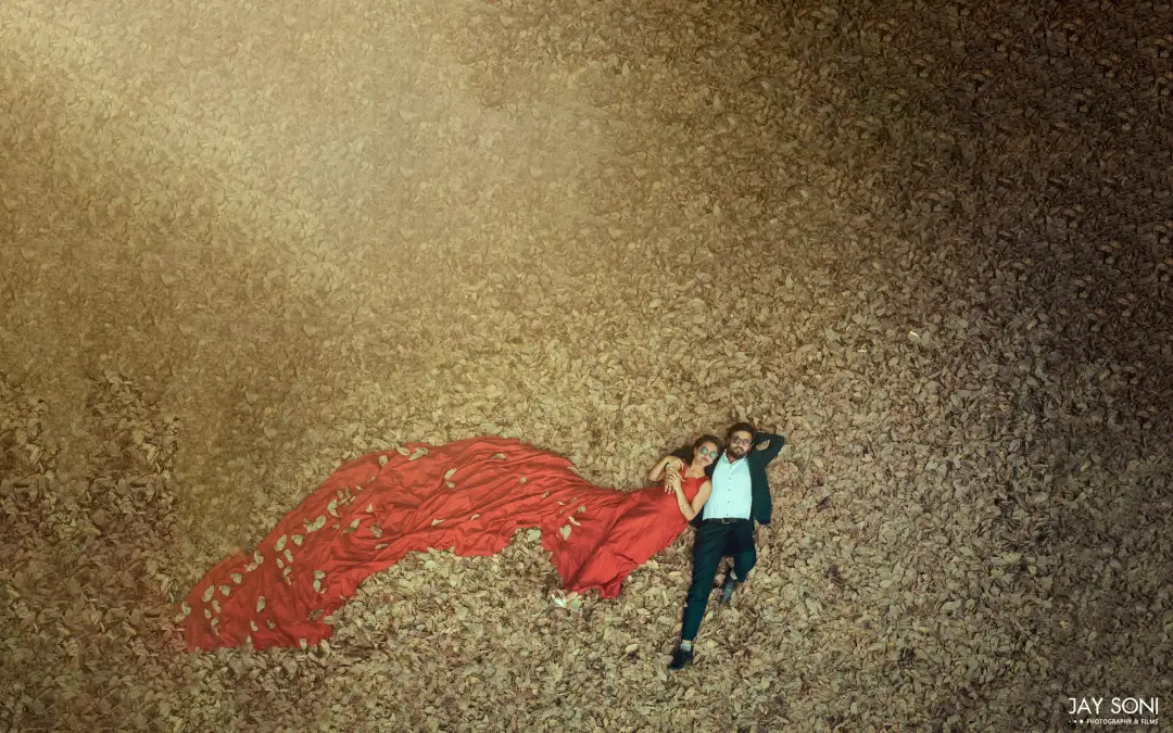 Aerial wedding dronography - Jay Soni Photography