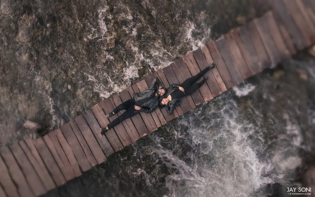 Aerial wedding dronography - Jay Soni Photography