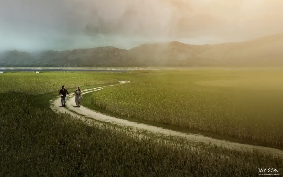 Aerial wedding dronography - Jay Soni Photography