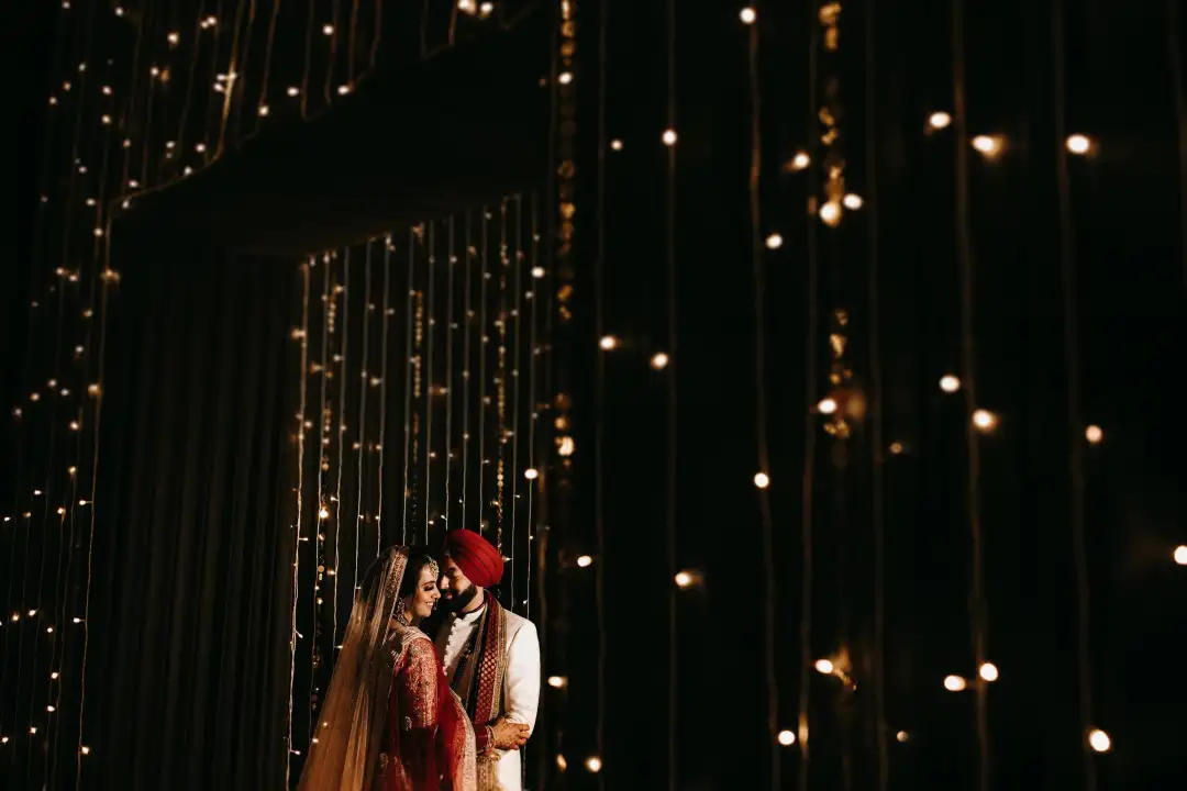 Wedding couple portrait by Jay Soni Photography & Films